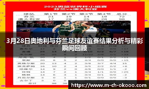 3月28日奥地利与芬兰足球友谊赛结果分析与精彩瞬间回顾